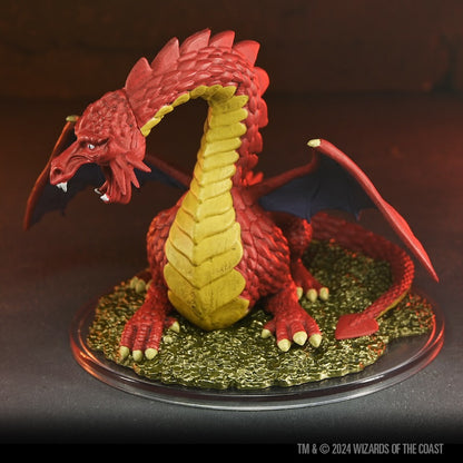 D&D Icons of the Realms: 50th Anniversary - Classic Red Dragon Boxed Miniature