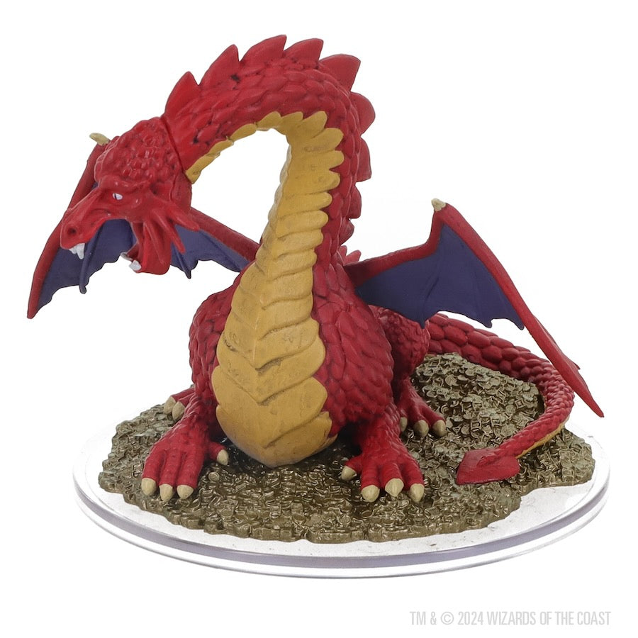 D&D Icons of the Realms: 50th Anniversary - Classic Red Dragon Boxed Miniature