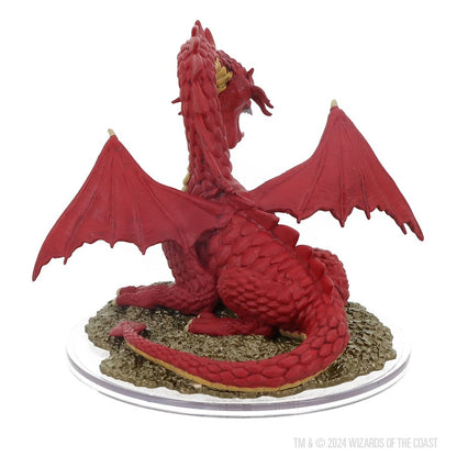 D&D Icons of the Realms: 50th Anniversary - Classic Red Dragon Boxed Miniature