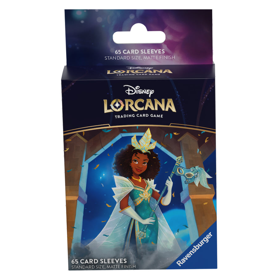 Shimmering Skies: Tiana Card Sleeves for Disney Lorcana TCG