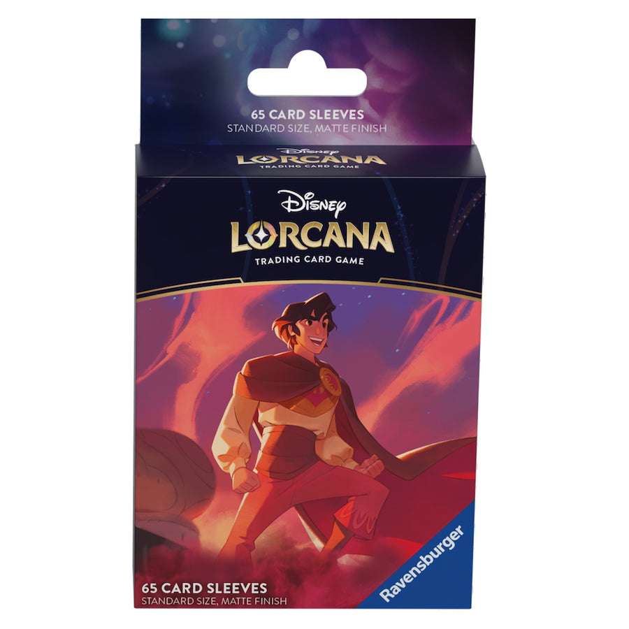 Shimmering Skies: Aladdin Card Sleeves for Disney Lorcana TCG