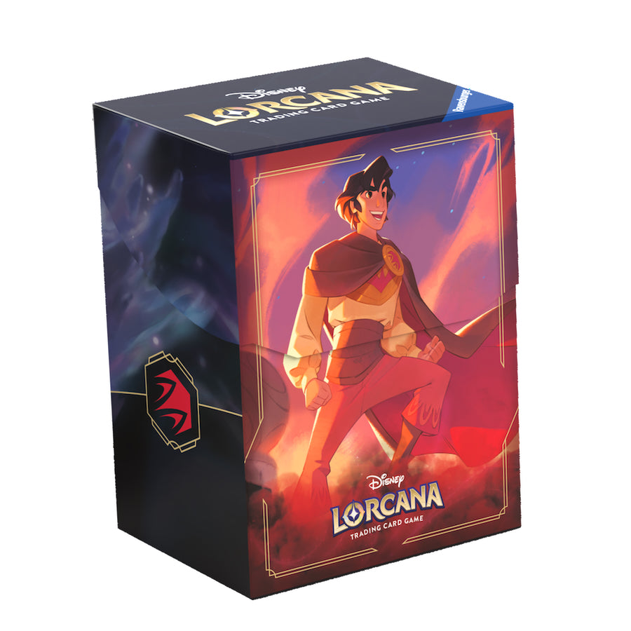 Shimmering Skies: Aladdin Deck Box for Disney Lorcana TCG