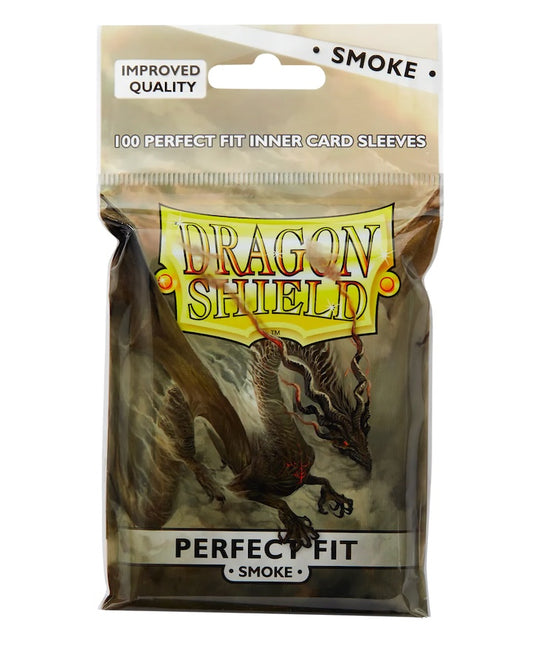 Dragon Shield - Toploading Perfect Fit Sleeves - Smoke