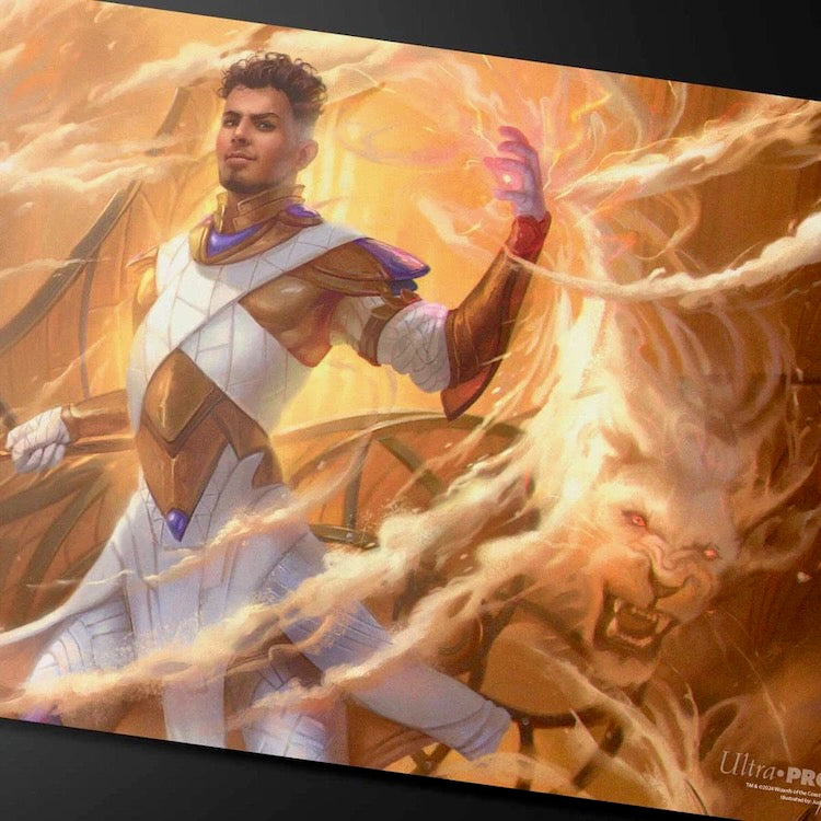 Aetherdrift Basri, Tomorrow's Champion Playmat for Magic: The Gathering