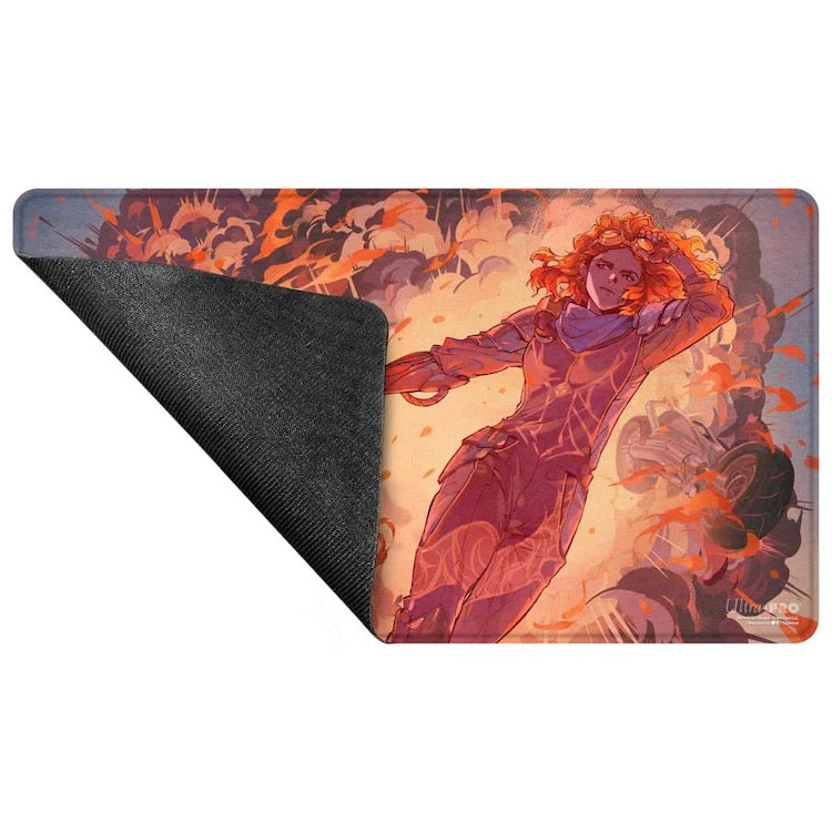 Aetherdrift Chandra's Ignition Stitched Edge Playmat for Magic: The Gathering