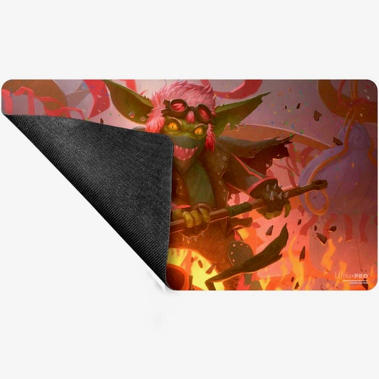 Aetherdrift Redshift, Rocketeer Chief Playmat for Magic: The Gathering