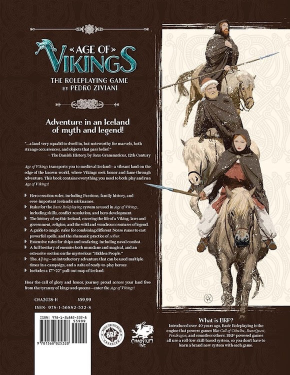 Age of Vikings: Core Rulebook - Hardcover
