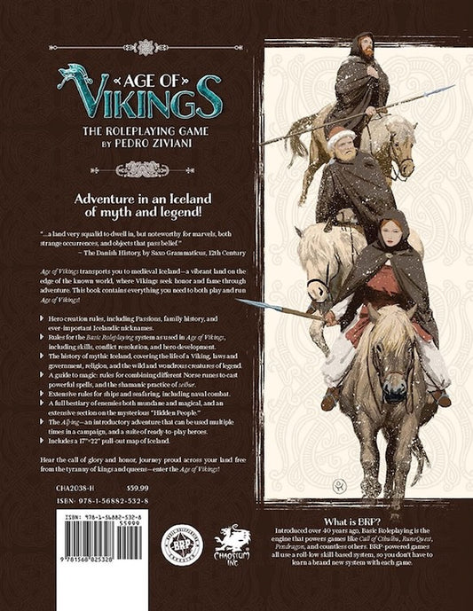 Age of Vikings: Core Rulebook - Hardcover