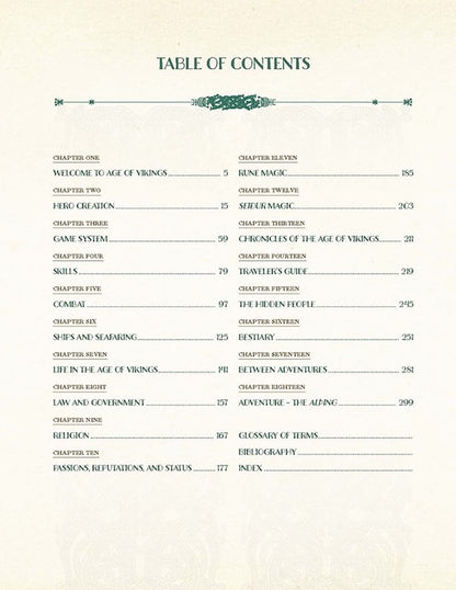 Age of Vikings: Core Rulebook - Hardcover