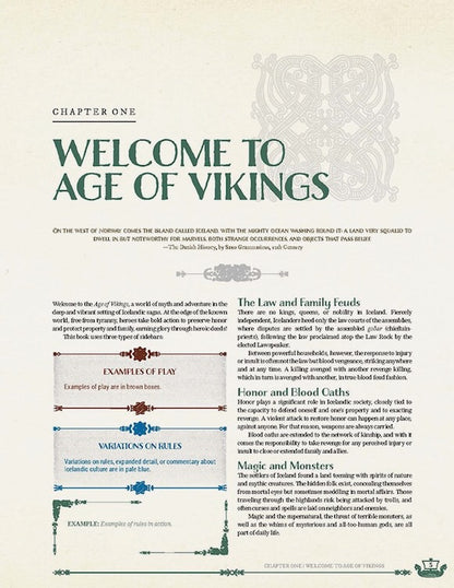 Age of Vikings: Core Rulebook - Hardcover