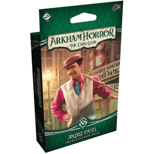 [PREORDER 17 APRIL] André Patel Investigator Deck (Arkham Horror: The Card Game)