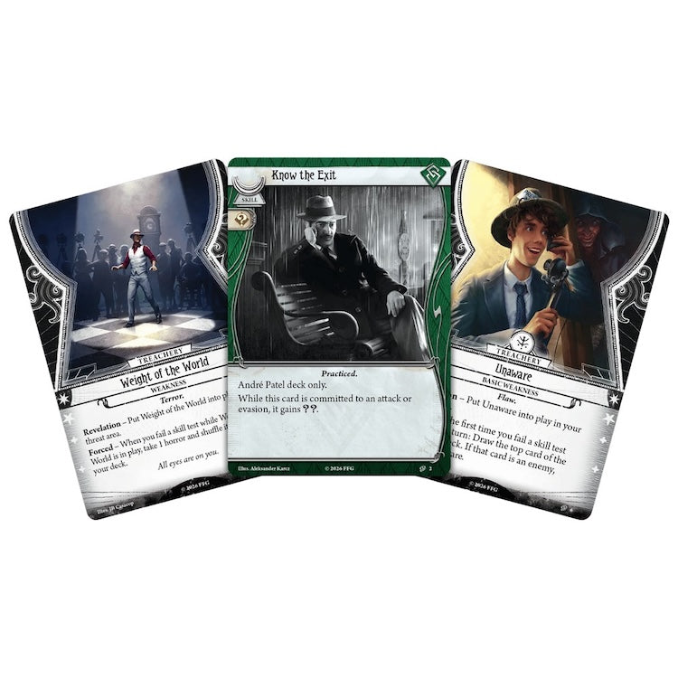[PREORDER 17 APRIL] André Patel Investigator Deck (Arkham Horror: The Card Game)