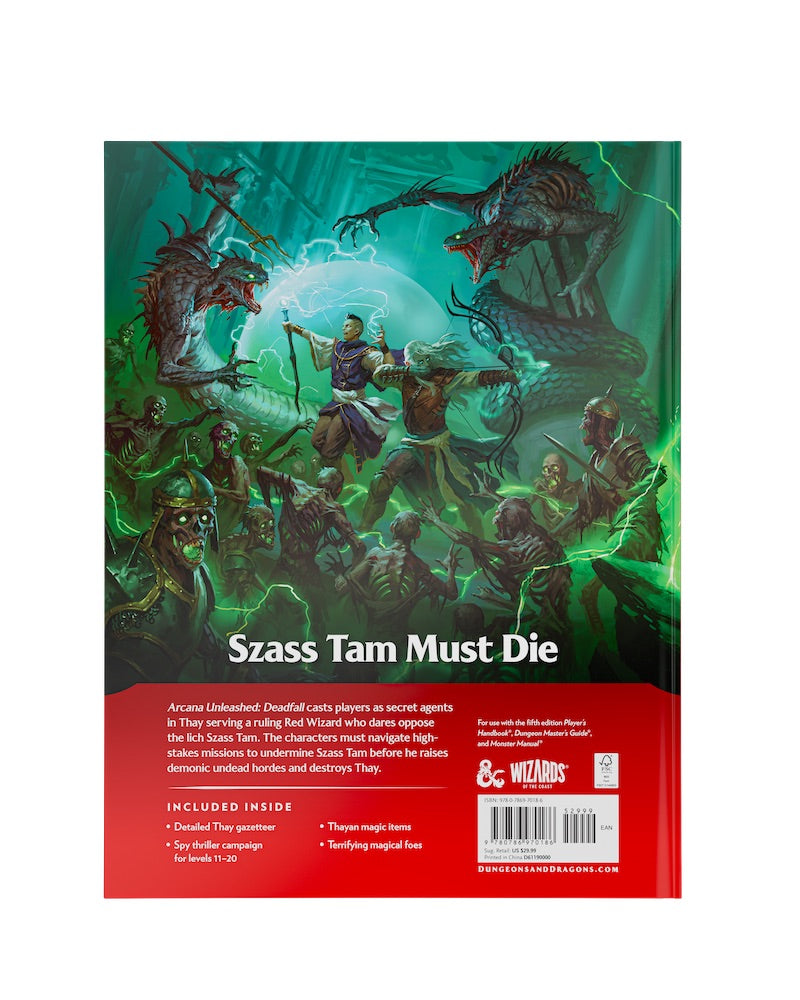 [PREORDER 1 SEPTEMBER] Arcana Unleashed: Deadfall (Dungeons & Dragons)