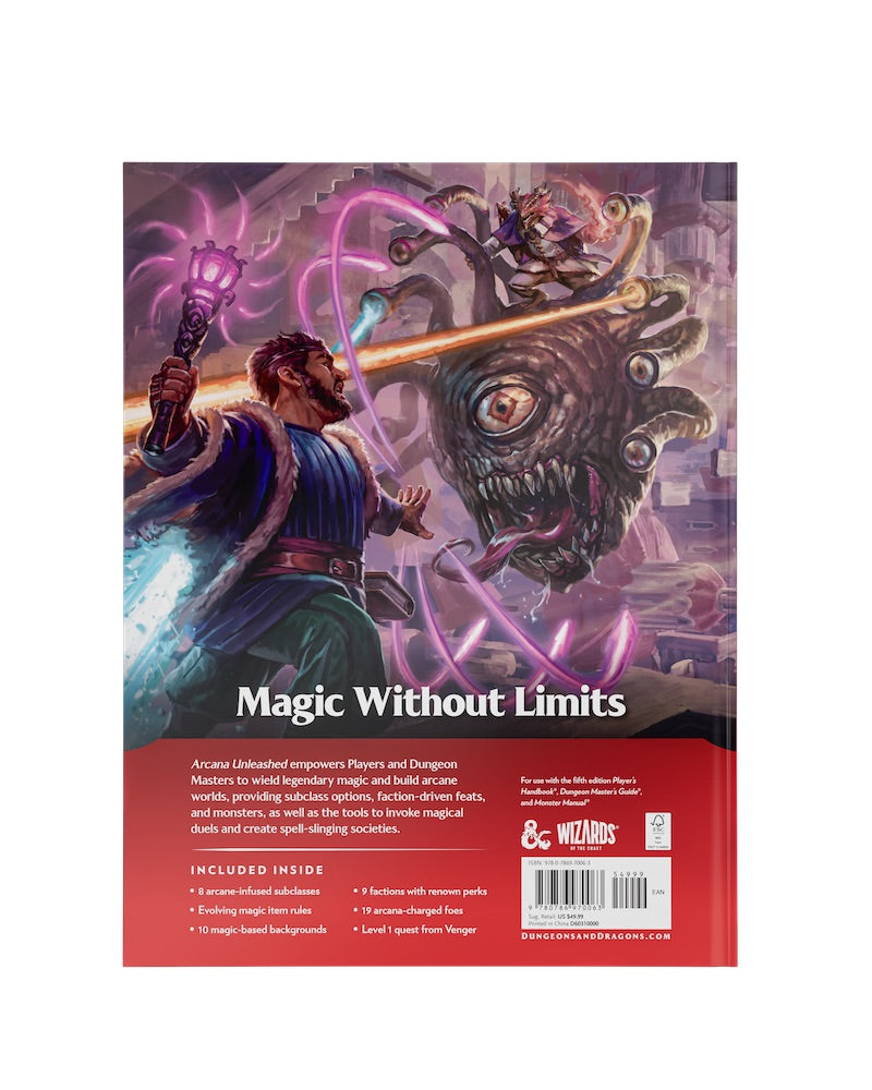 [PREORDER 1 SEPTEMBER] Arcana Unleashed (Dungeons & Dragons)