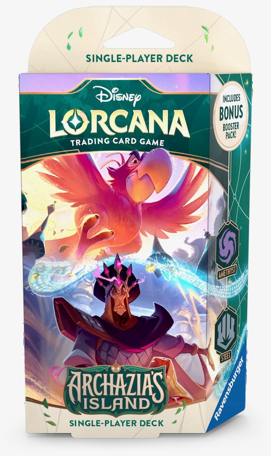 Disney Lorcana - Archazia's Island: Lago & Jafar (Amethyst / Steel) Starter Deck