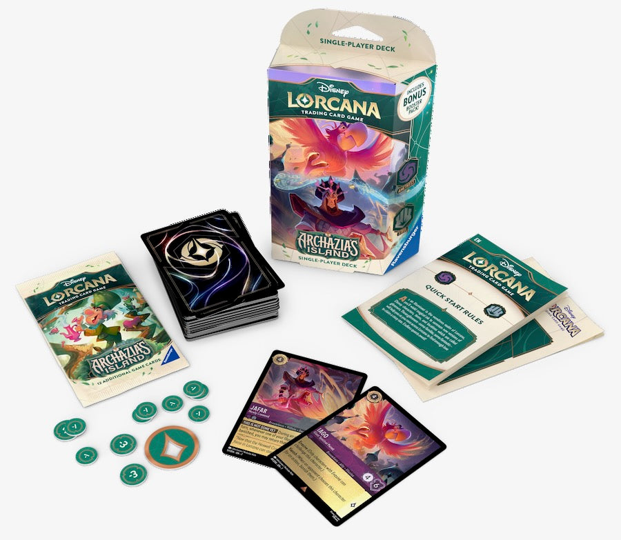 Disney Lorcana - Archazia's Island: Lago & Jafar (Amethyst / Steel) Starter Deck