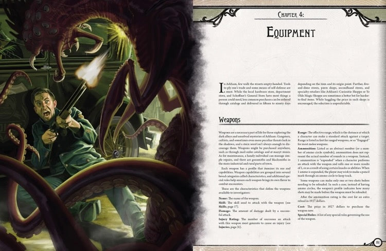 Arkham Horror: The Roleplaying Game Core Rulebook