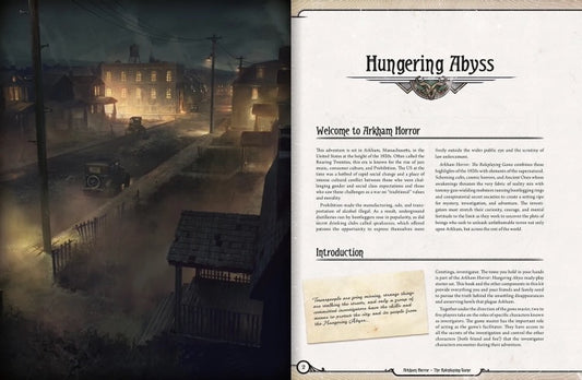 Arkham Horror RPG - Starter Set - Hungering Abyss