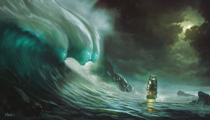 Artist Edition #1: Maël Ollivier-Henry - Spirits of the Sea Playmat