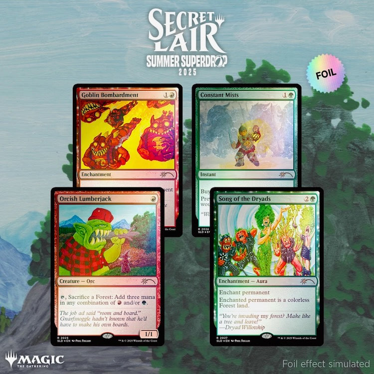 Artist Series: Phil Foglio Rainbow Foil (Summer Superdrop 2025)