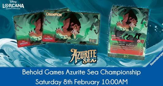 Disney Lorcana Azurite Sea Championship