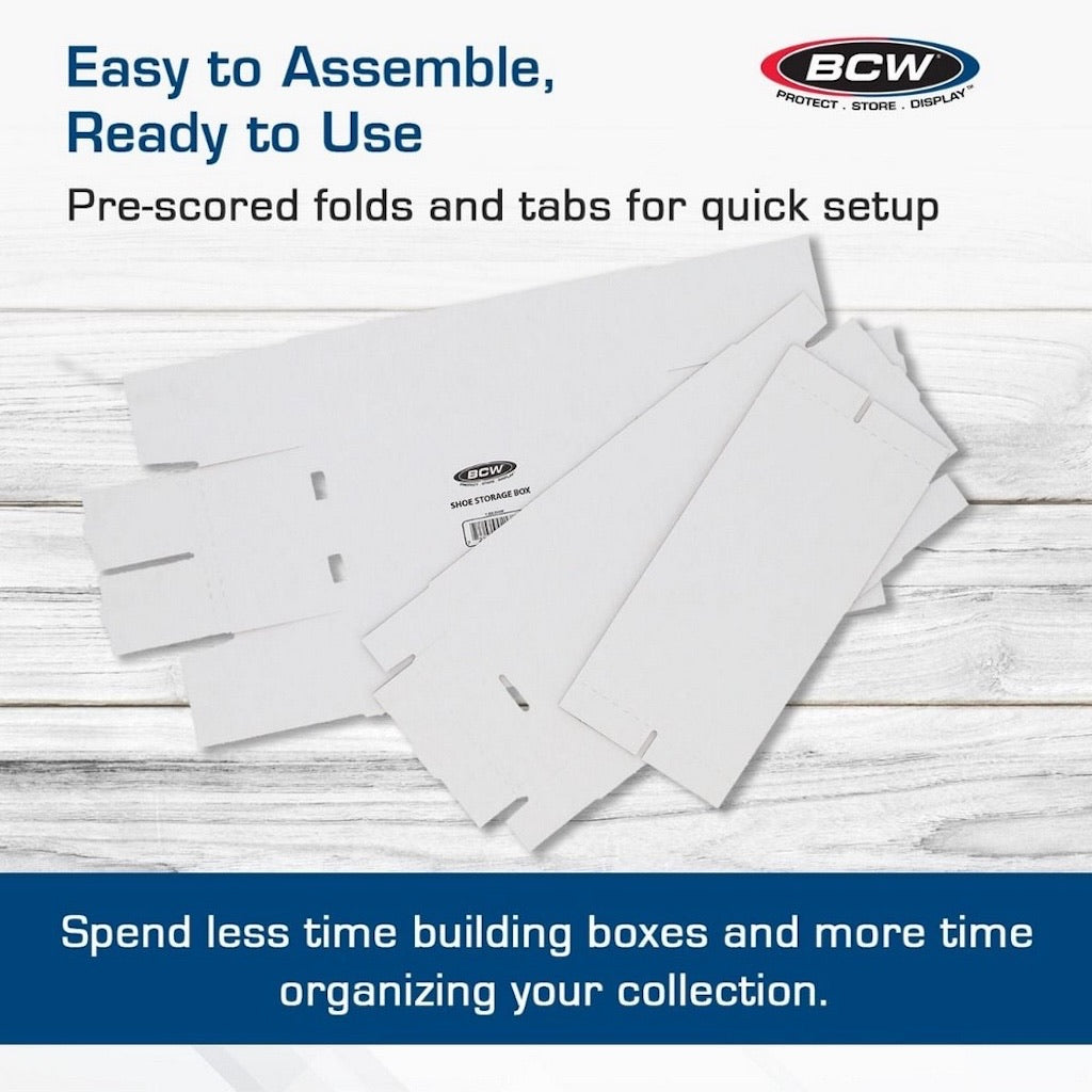 BCW 1600 Count Shoe Sized Storage Box (In Store Pickup Only)