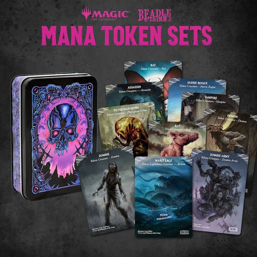 Beadle & Grimms: Black Mana Token Set