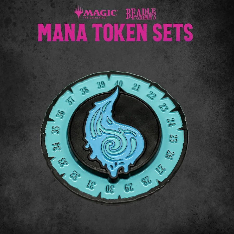 Beadle & Grimms: Blue Mana Token Set