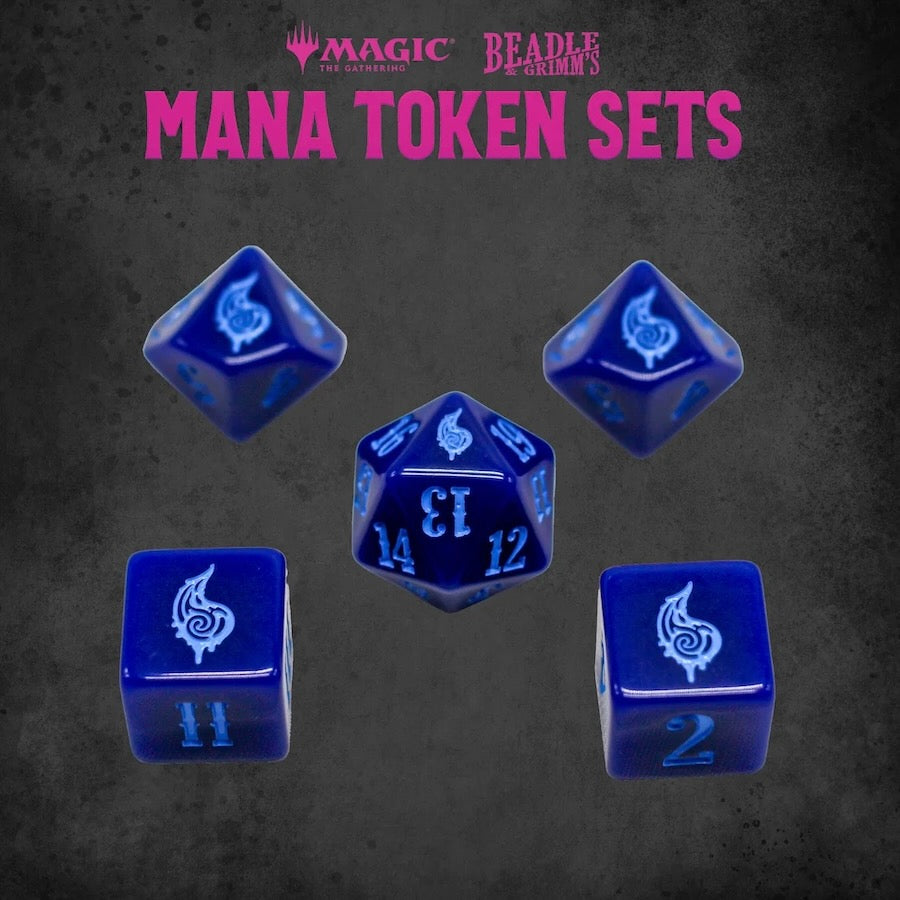 Beadle & Grimms: Blue Mana Token Set