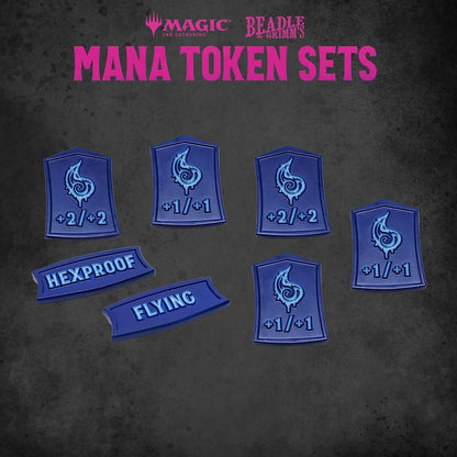 Beadle & Grimms: Blue Mana Token Set