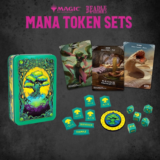 Beadle & Grimms: Green Mana Token Set