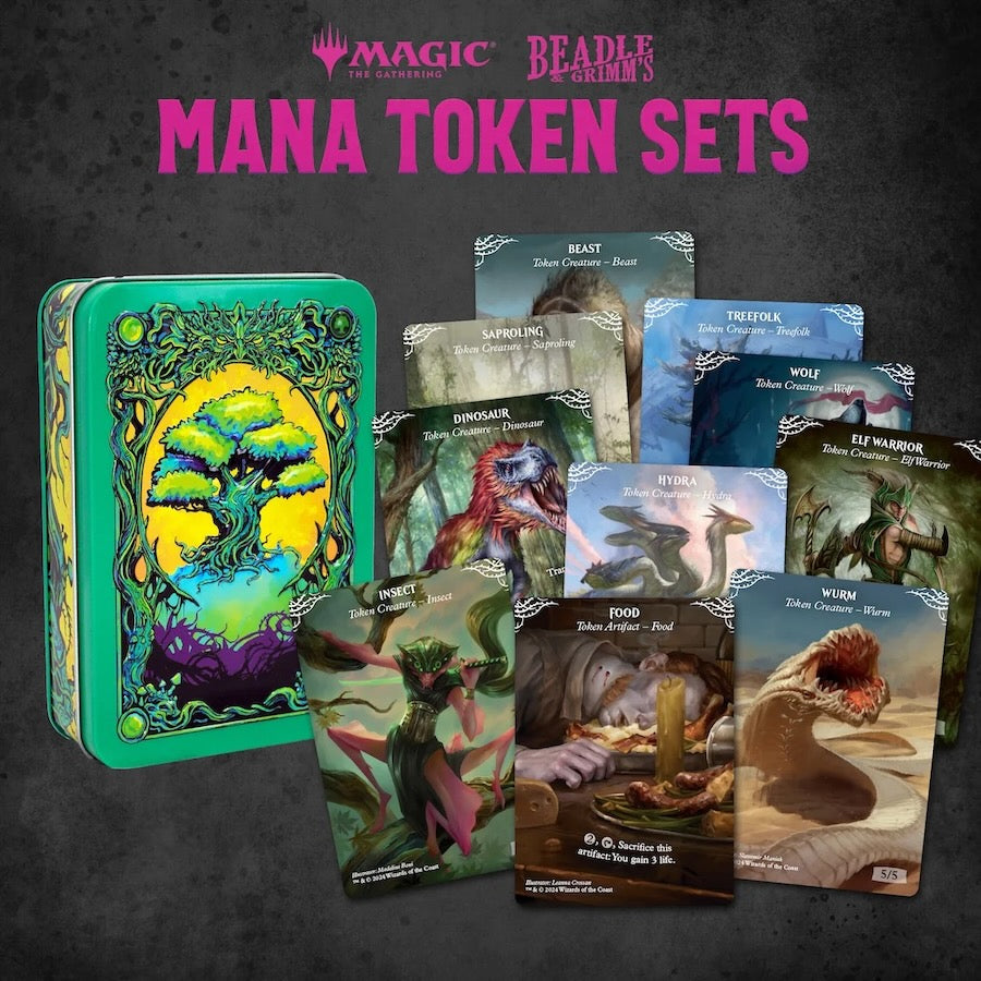 Beadle & Grimms: Green Mana Token Set