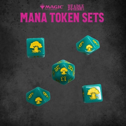 Beadle & Grimms: Green Mana Token Set