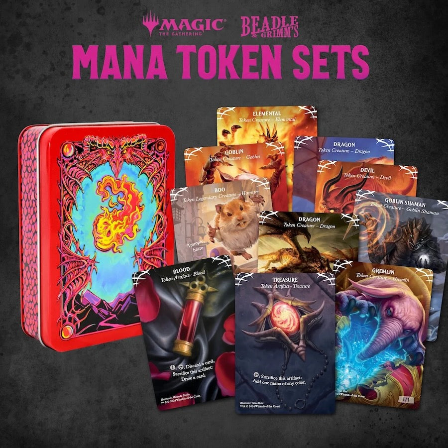 Beadle & Grimms: Red Mana Token Set