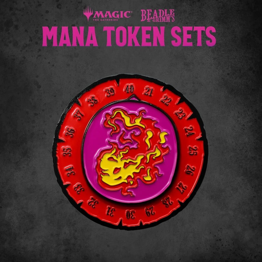 Beadle & Grimms: Red Mana Token Set