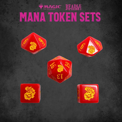 Beadle & Grimms: Red Mana Token Set