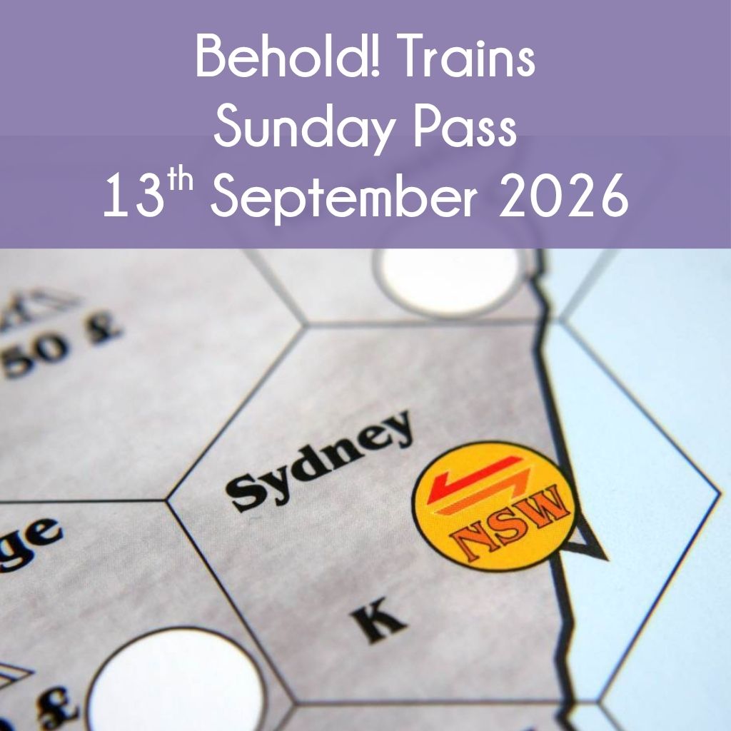 Behold! Trains: 18xx Game Weekend - Sunday Pass: 9:00AM-5:00PM 13th of September 2026