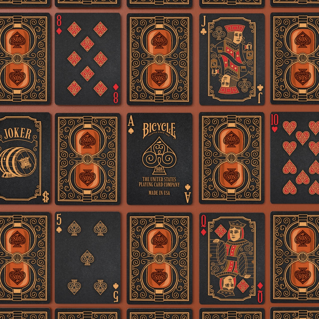 Bicycle Bourbon, Black Label Playing Cards