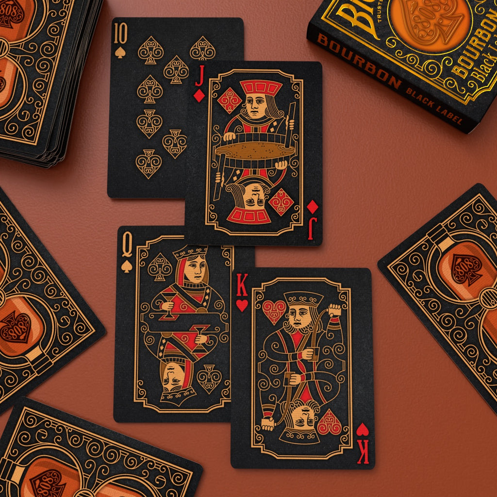 Bicycle Bourbon, Black Label Playing Cards