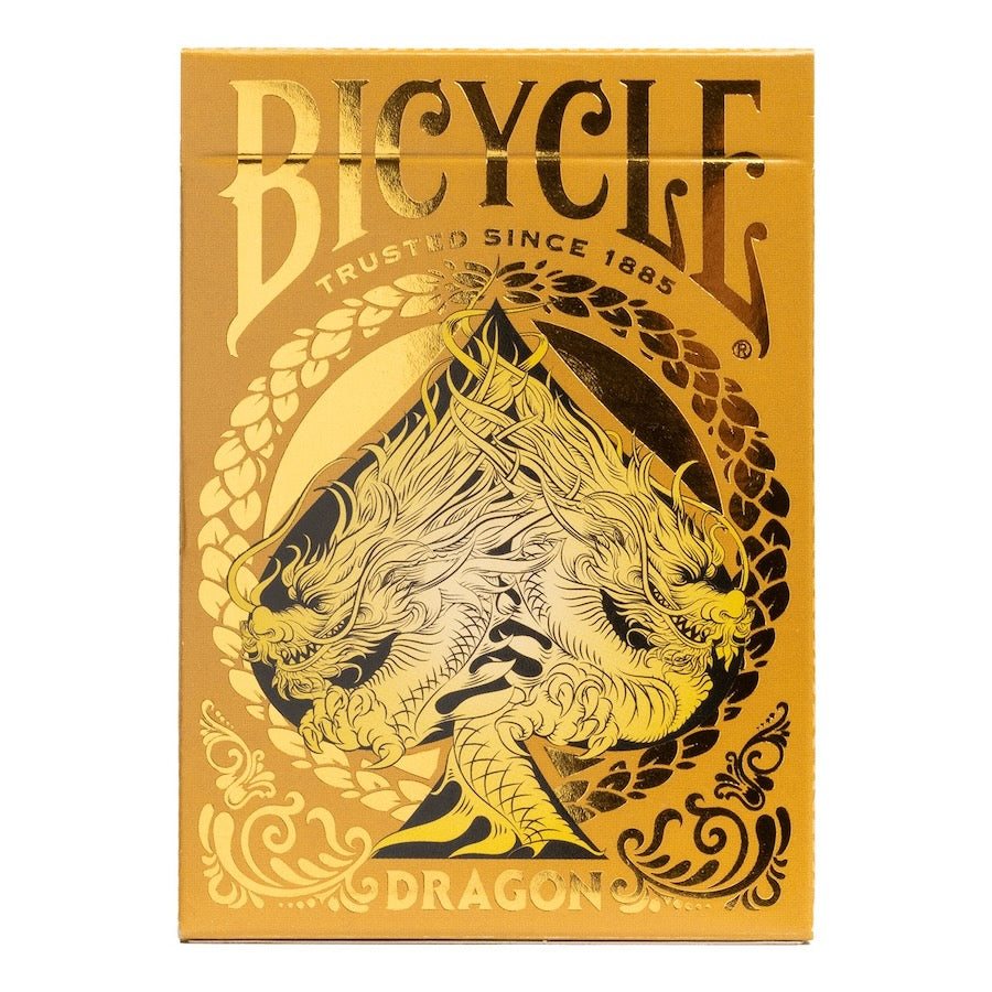 Bicycle Gold Dragon Playing Cards