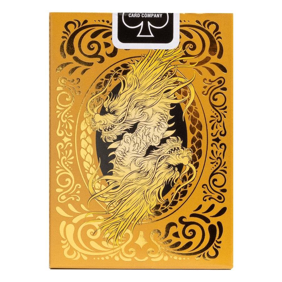 Bicycle Gold Dragon Playing Cards