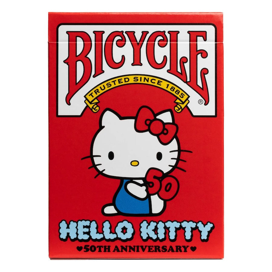 Bicycle Hello Kitty 50th Anniversary Playing Cards