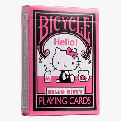 Bicycle Hello Kitty Playing Cards (Black & Pink)