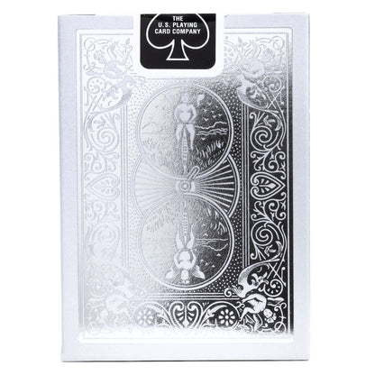 Bicycle Metalluxe Silver 2023 Playing Cards