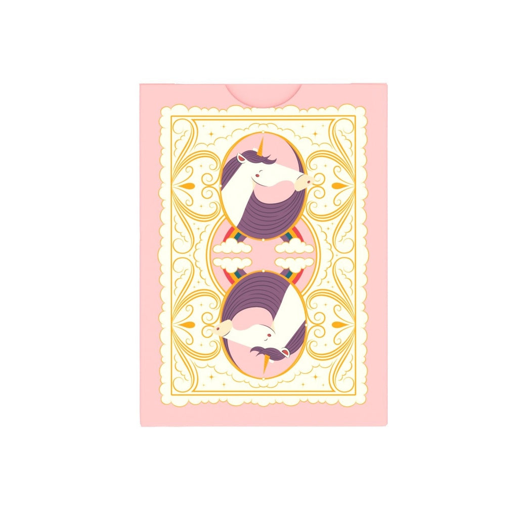 Bicycle Pink Unicorn Playing Cards