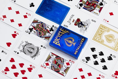 Bicycle Playing Cards: Metalluxe Blue Cobalt