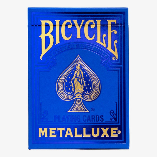 Bicycle Playing Cards: Metalluxe Blue Cobalt