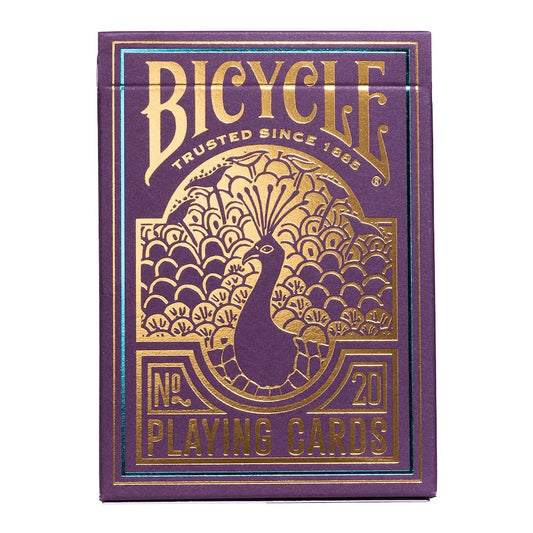 Bicycle Purple Peacock Playing Cards