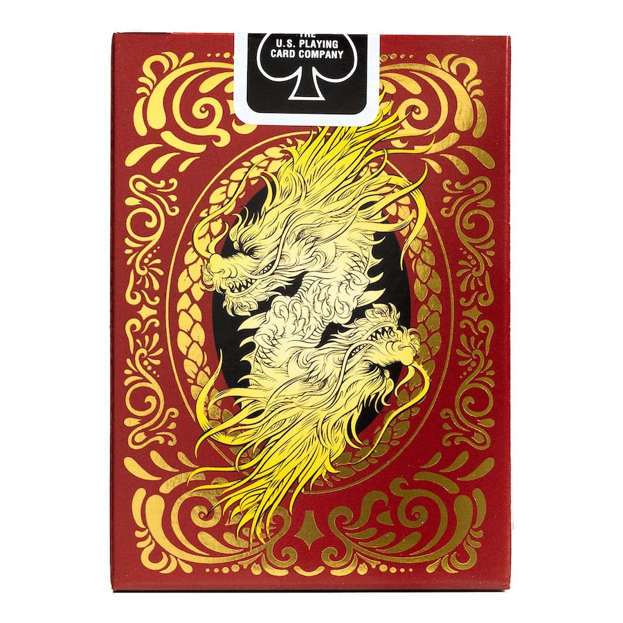 Bicycle Red Dragon Playing Cards