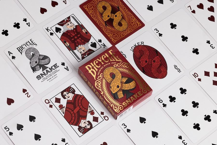 Bicycle Snake Playing Cards